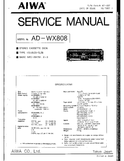 hfe_aiwa_ad-wx808_service