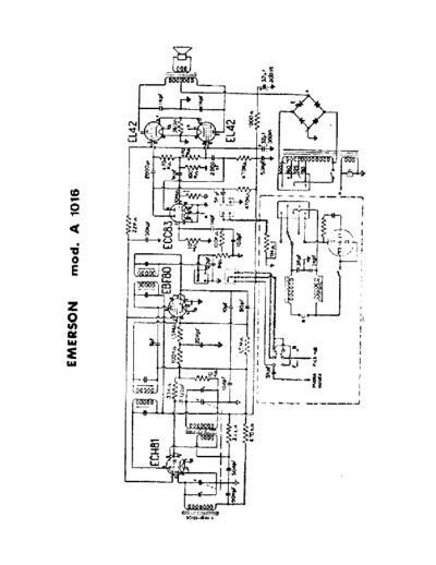 Emerson A1016