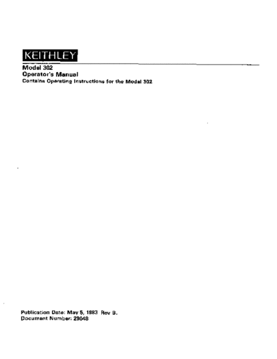 29048B(Model302)