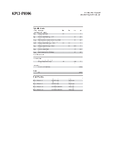 KPCI_PIO96RevA_DocSpecs