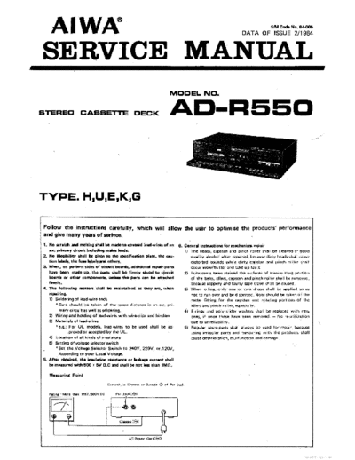 hfe_aiwa_ad-r550_service