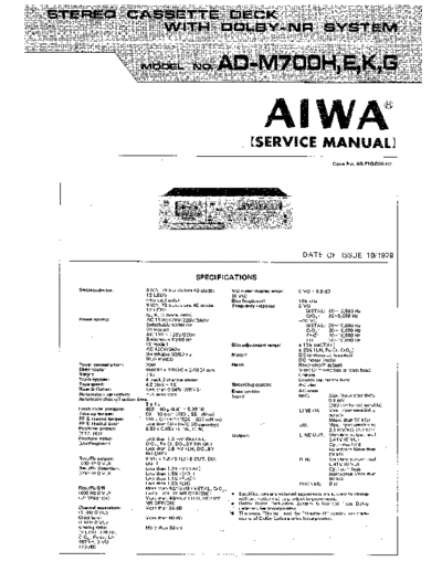 hfe_aiwa_ad-m700_service