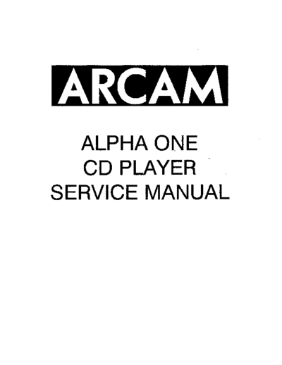 hfe_arcam_alpha_one_cd_service