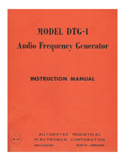 DTG-1