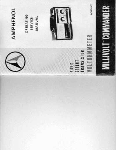 Amphenol Millivolt Commander Model 870 