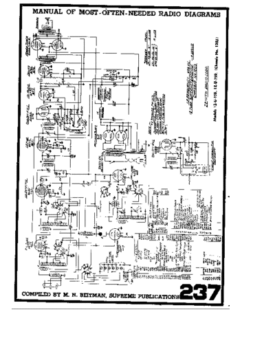Zenith 12-U-158 12-U-159 Chassis 1203