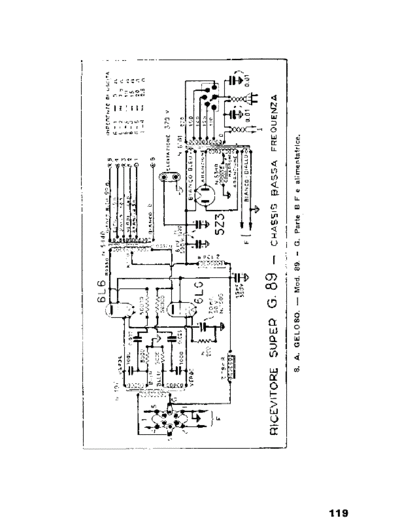 Geloso AF and power supply units