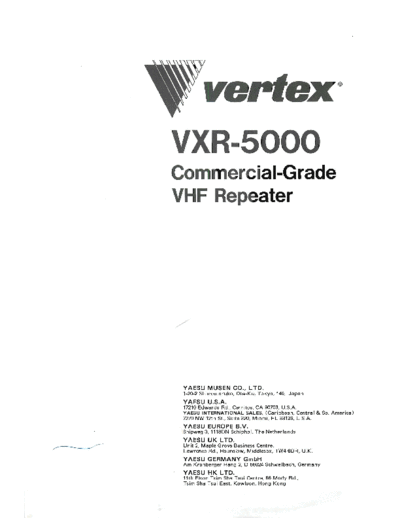 VXR-5000V-SM