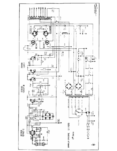 Geloso G1-1070 Amplifier II series