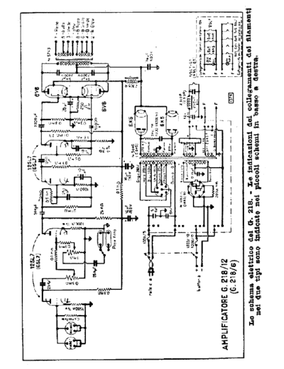 Geloso G218-12 G218-6 Amplifiers