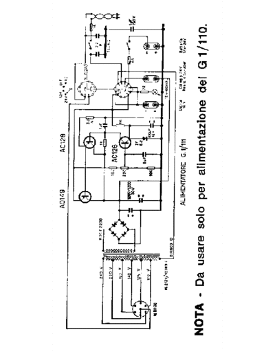 Geloso G1-111 Power supply