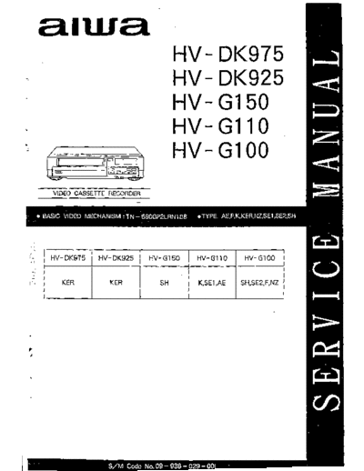HV-DK925_DK975_G100_G110_G150