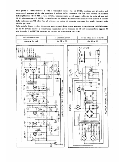 Geloso G216TSN G217N Amplifiers
