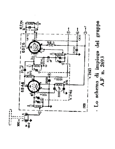 Geloso 2693 RF Unit
