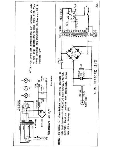 Geloso 2-1 2-2 Power Supply