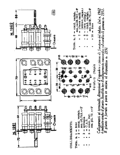 Geloso 1961 1962 RF Units assembly