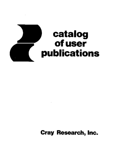 CP-0099A_Cray_Publications_Catalog_Sep84