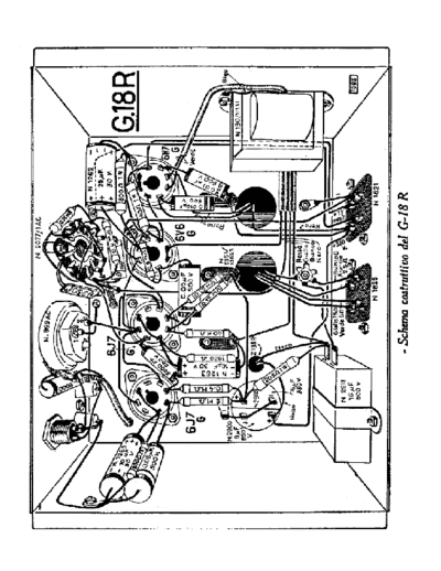 Geloso G18R Amplifier assembly