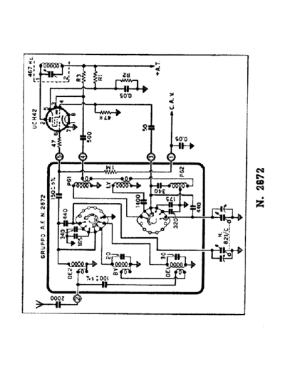 Geloso 2672 RF unit