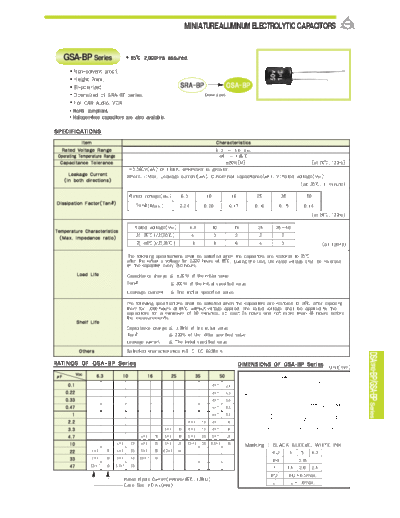 Samyoung [bi-polar radial] GSA-BP Series