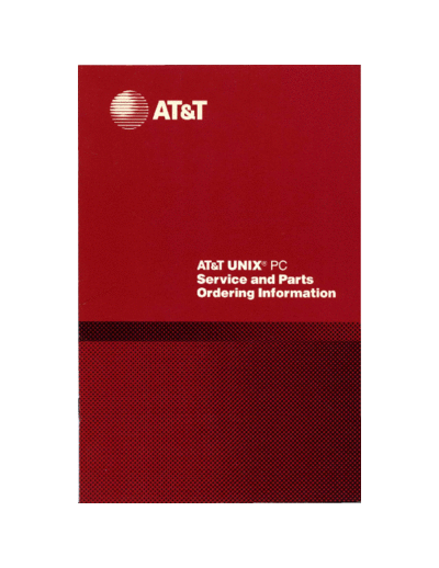 999-750-402IS_ATT_UNIX_PC_Service_and_Parts_Ordering_Information