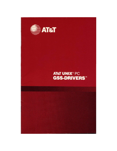 999-801-306IS_ATT_UNIX_PC_GSS-Drivers_1986