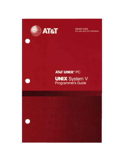 999-801-313IS_ATT_UNIX_PC_System_V_Programmers_Guide_1986