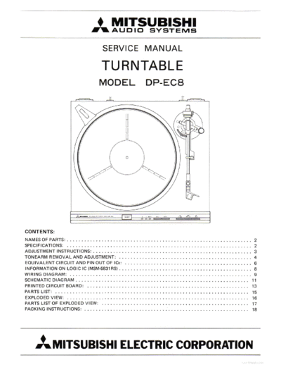 ve_mitsubishi_dp-ec8_service_en