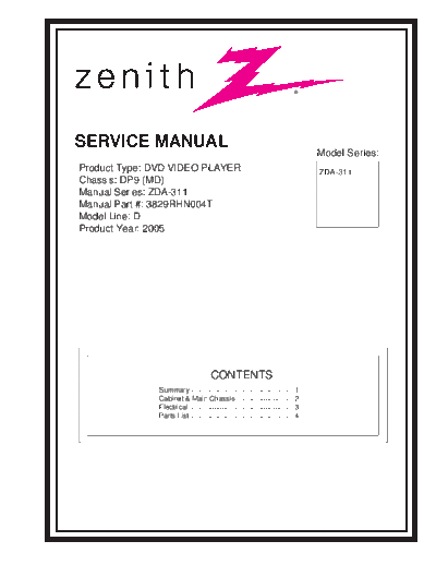 hfe_zenith_zda311_service_en