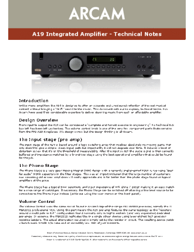 hfe_arcam_fmj_a19_technical_notes_en