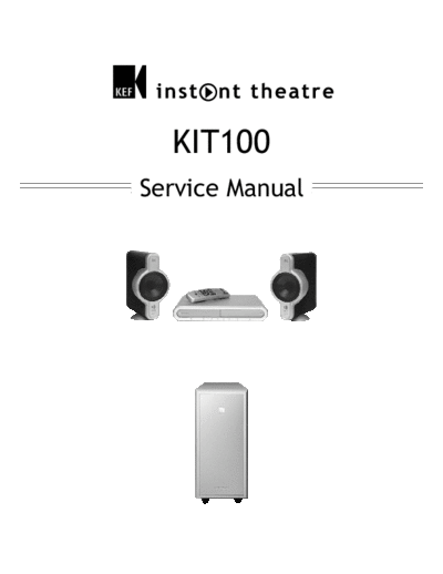 KEF Kit100 SM
