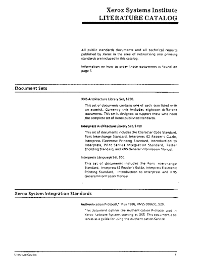 XSI_Literature_Catalog