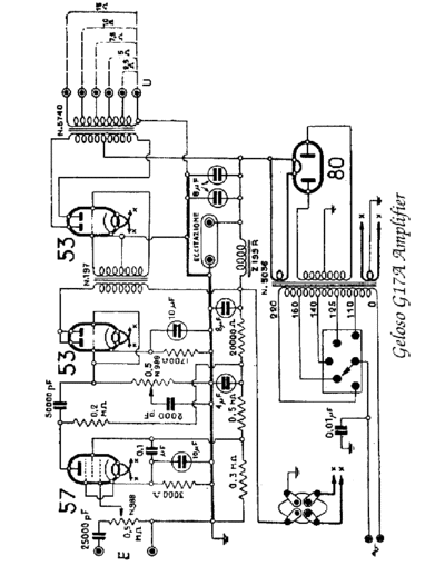 Geloso G17A Amplifier
