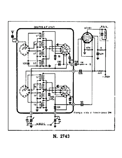 Geloso 2743 RF unit