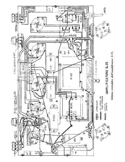 Geloso G20 amplifier assembly