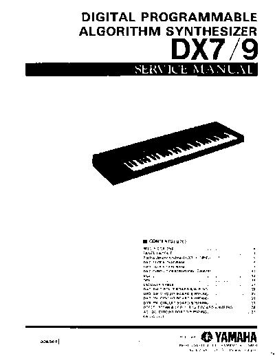 YAMAHAdx7servicemanual