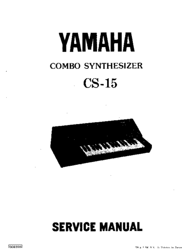 YAMAHAcs15servicemanual