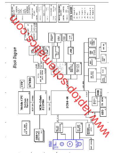 Medion laptop motherboard schematic diagram