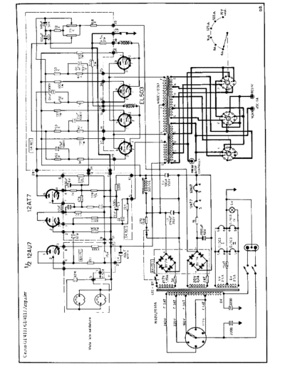 Geloso G1-4111 G1-4113 Amplifier