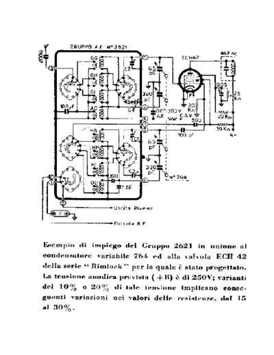 Geloso 2621 RF Unit