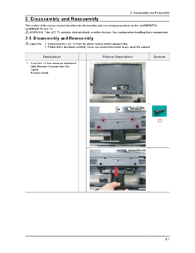 Samsung_LN40B530_LN46B530_N64A_Disassembly & Reassembly_[SM]