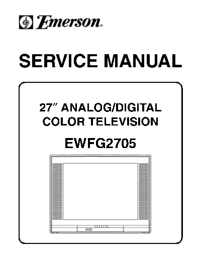 EWFG2705++TV+EMERSON