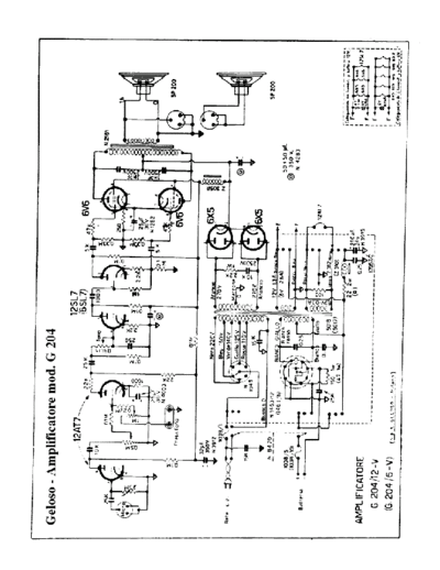 Geloso G204 Amplifier