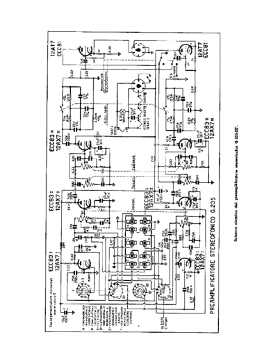 Geloso G235HF Stereo Preamplifier