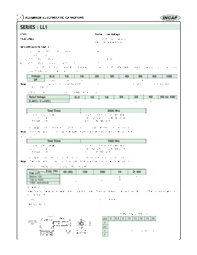 Incap [radial] LL1 Series