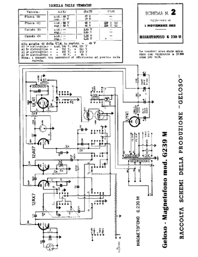 Geloso G239M Magnetophone