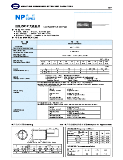 Jicon [radial bi-polar] NP Series