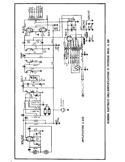 Geloso G226 Power amplifier
