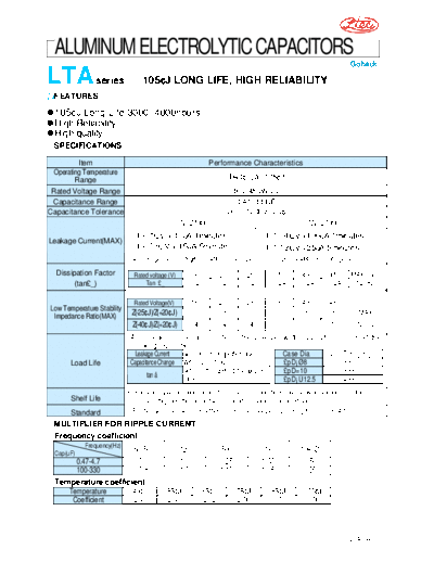 Ltec [radial] LTA series