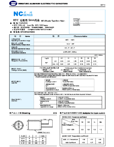 Jicon [radial bi-polar] NC Series